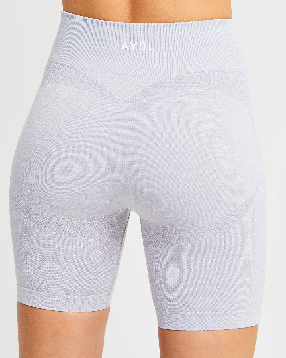 AYBL Motion Seamless Cycling Shorts Gris Claro | XDGZW5410