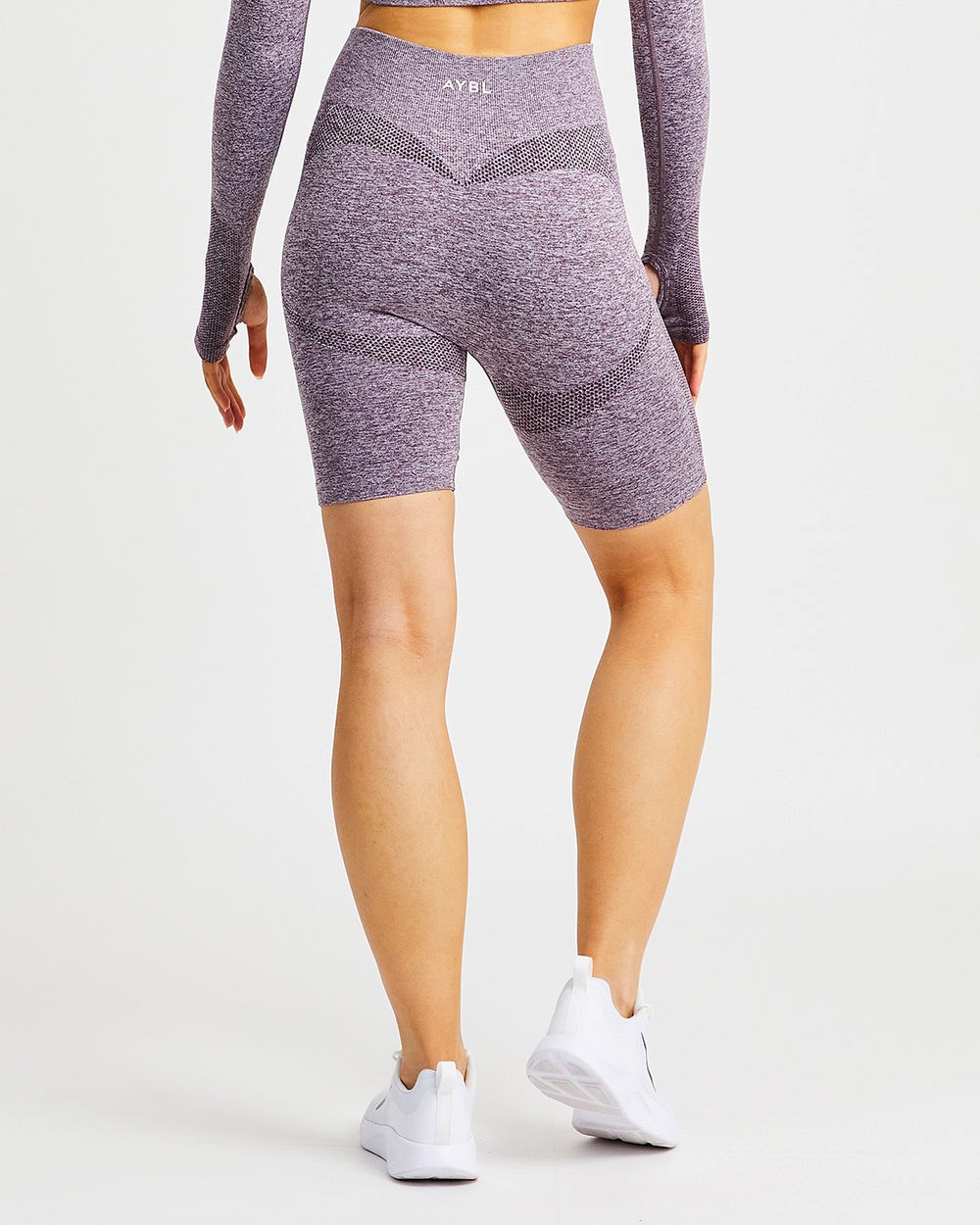 AYBL Motion Seamless Cycling Shorts Moradas | YGPWT3614