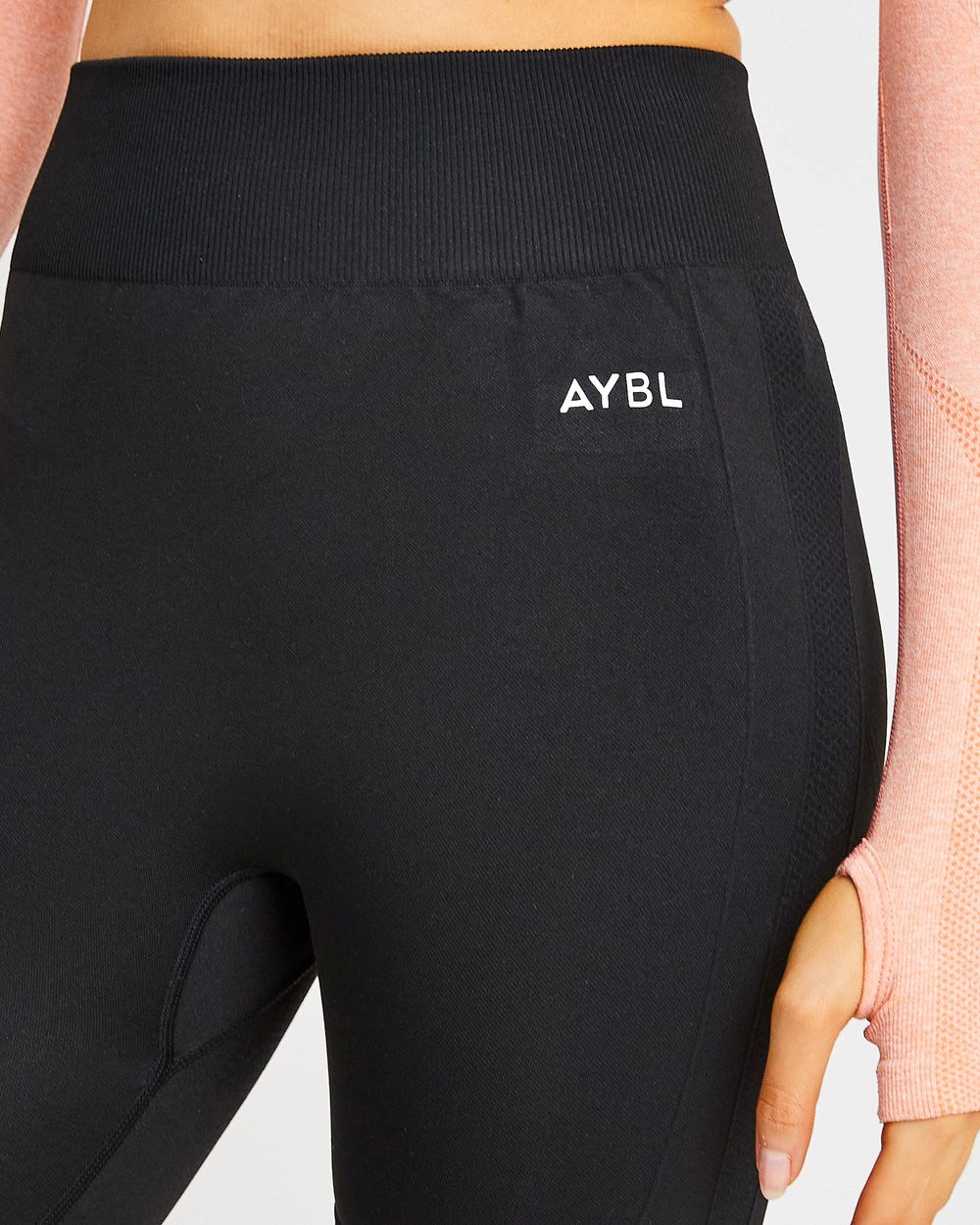 AYBL Motion Seamless Cycling Shorts Negras | PALWQ1308