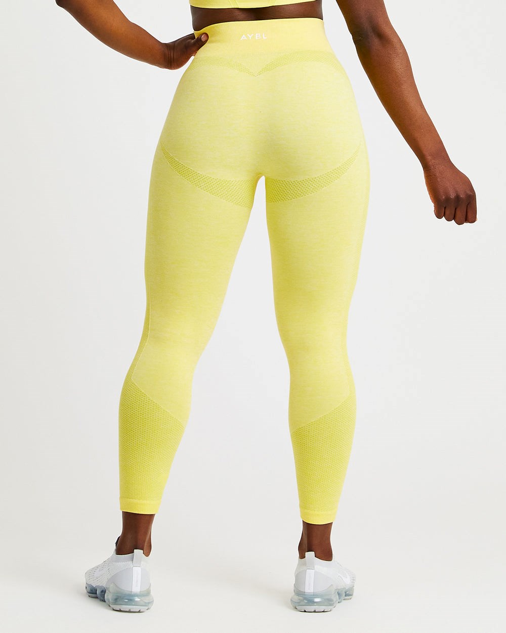 AYBL Motion Seamless Leggings Amarillo | HXRPV4985