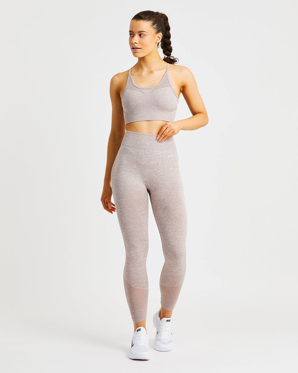 AYBL Motion Seamless Leggings Beige | ICRBA0325