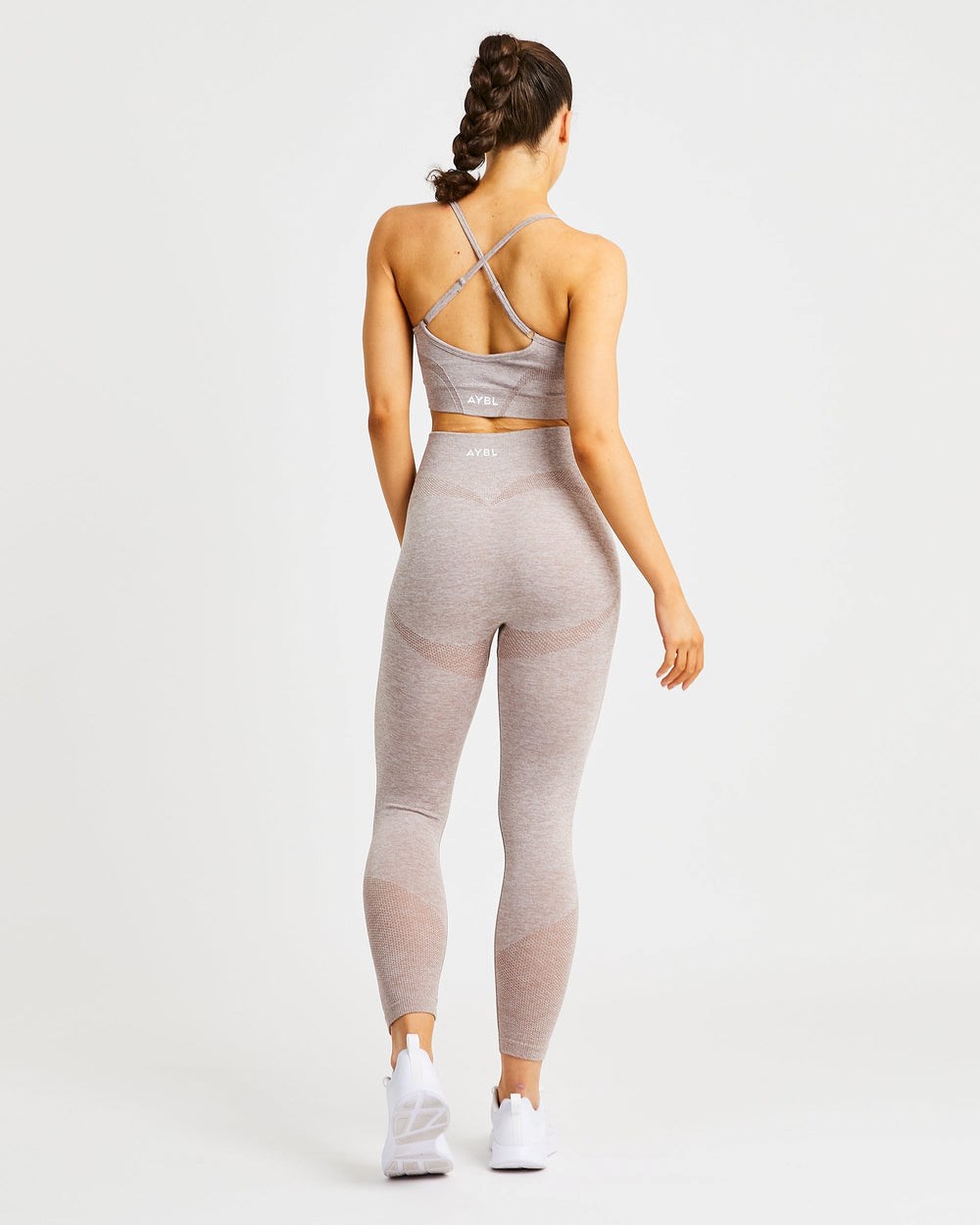 AYBL Motion Seamless Leggings Beige | ICRBA0325