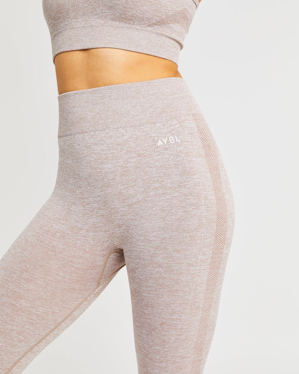 AYBL Motion Seamless Leggings Beige | ICRBA0325