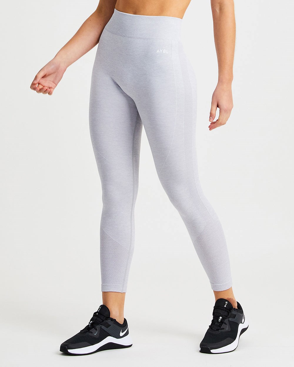 AYBL Motion Seamless Leggings Gris Claro | DTSJH6914