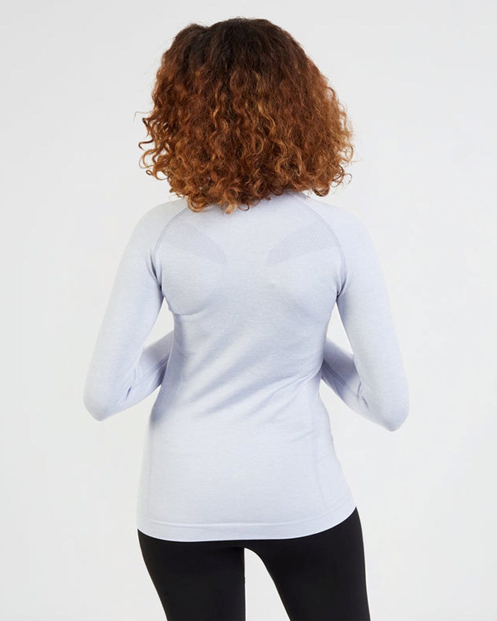 AYBL Motion Seamless Long Sleeve Top Azules | BQMHN1894