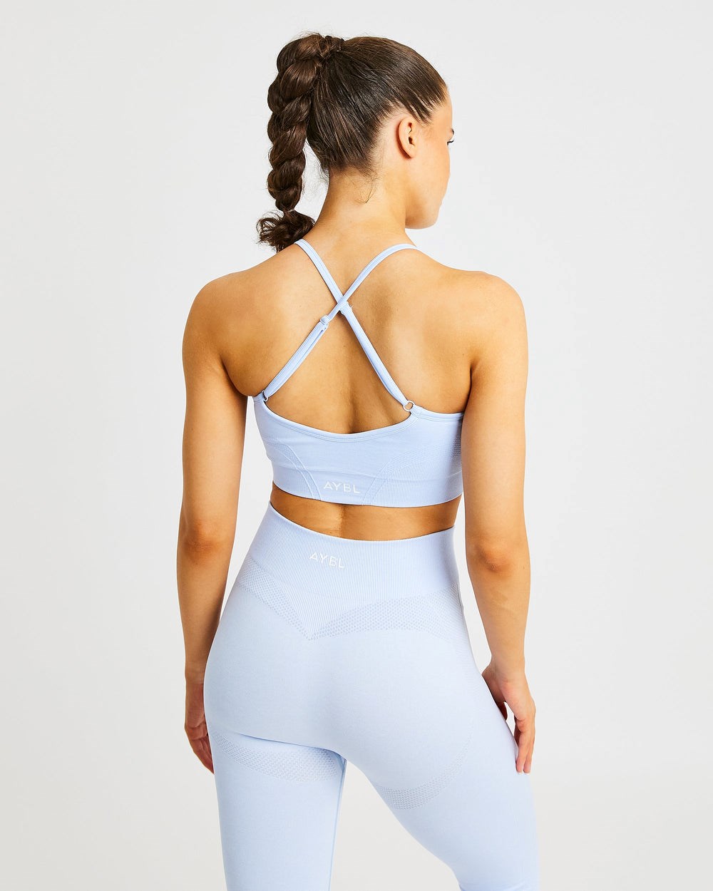 AYBL Motion Seamless Sports Bra Azules | COZFU0715