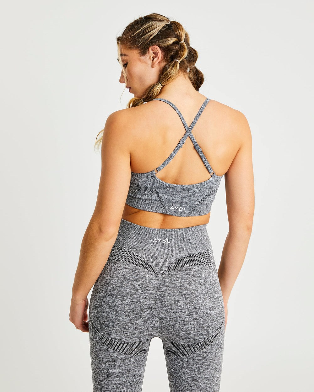 AYBL Motion Seamless Sports Bra Gris | GEDZQ8175