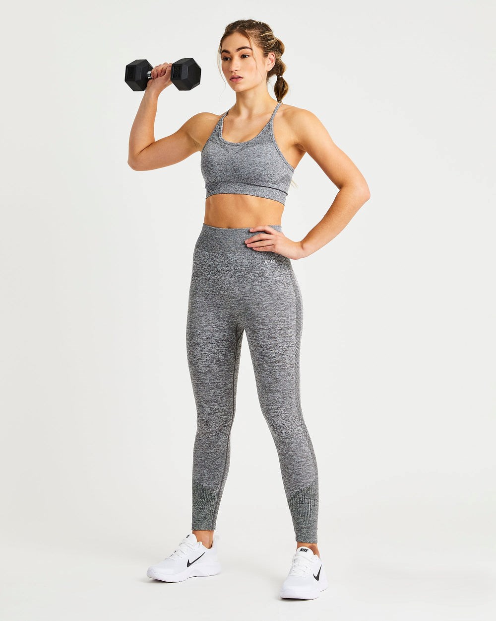 AYBL Motion Seamless Sports Bra Gris | GEDZQ8175