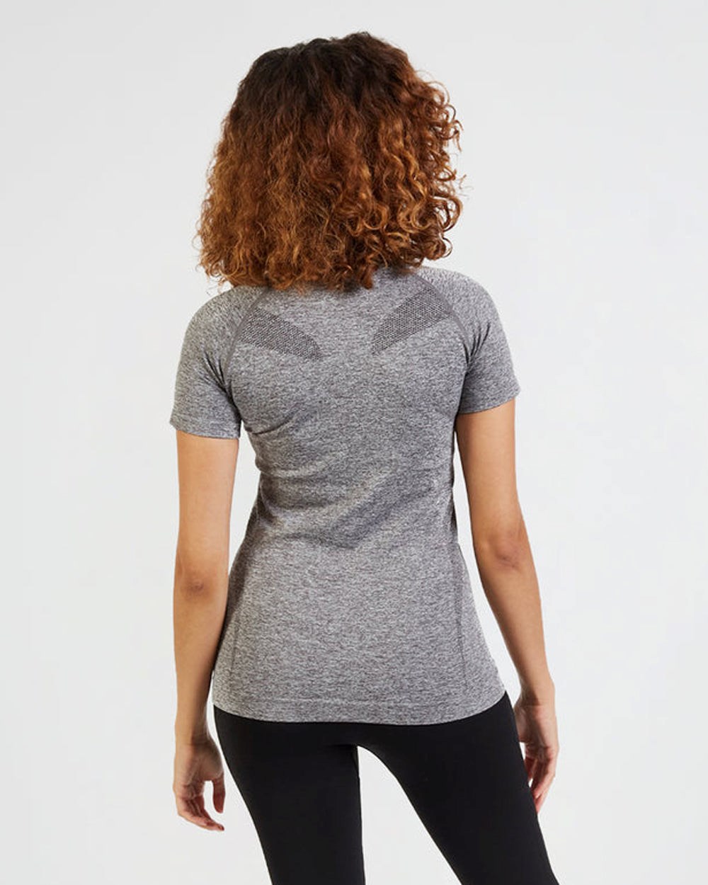 AYBL Motion Seamless T Shirt Gris | AUHRG9457