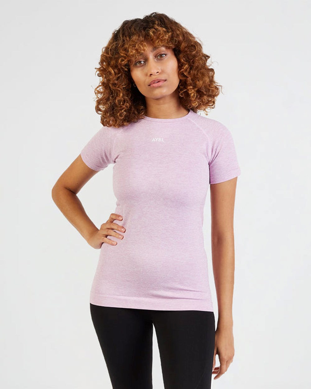 AYBL Motion Seamless T Shirt Rosas | SHTCR5439