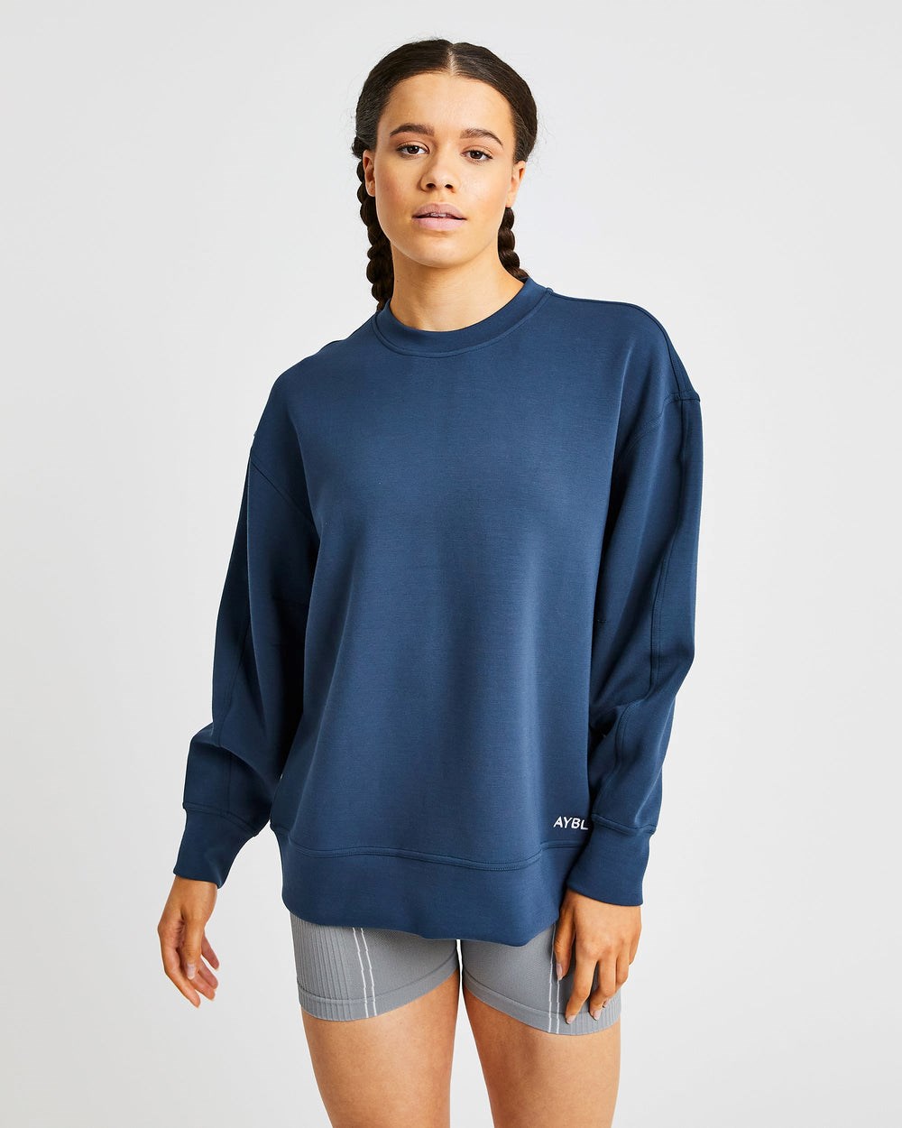 AYBL Oversized Jumper Azul Marino | LGVSE2637