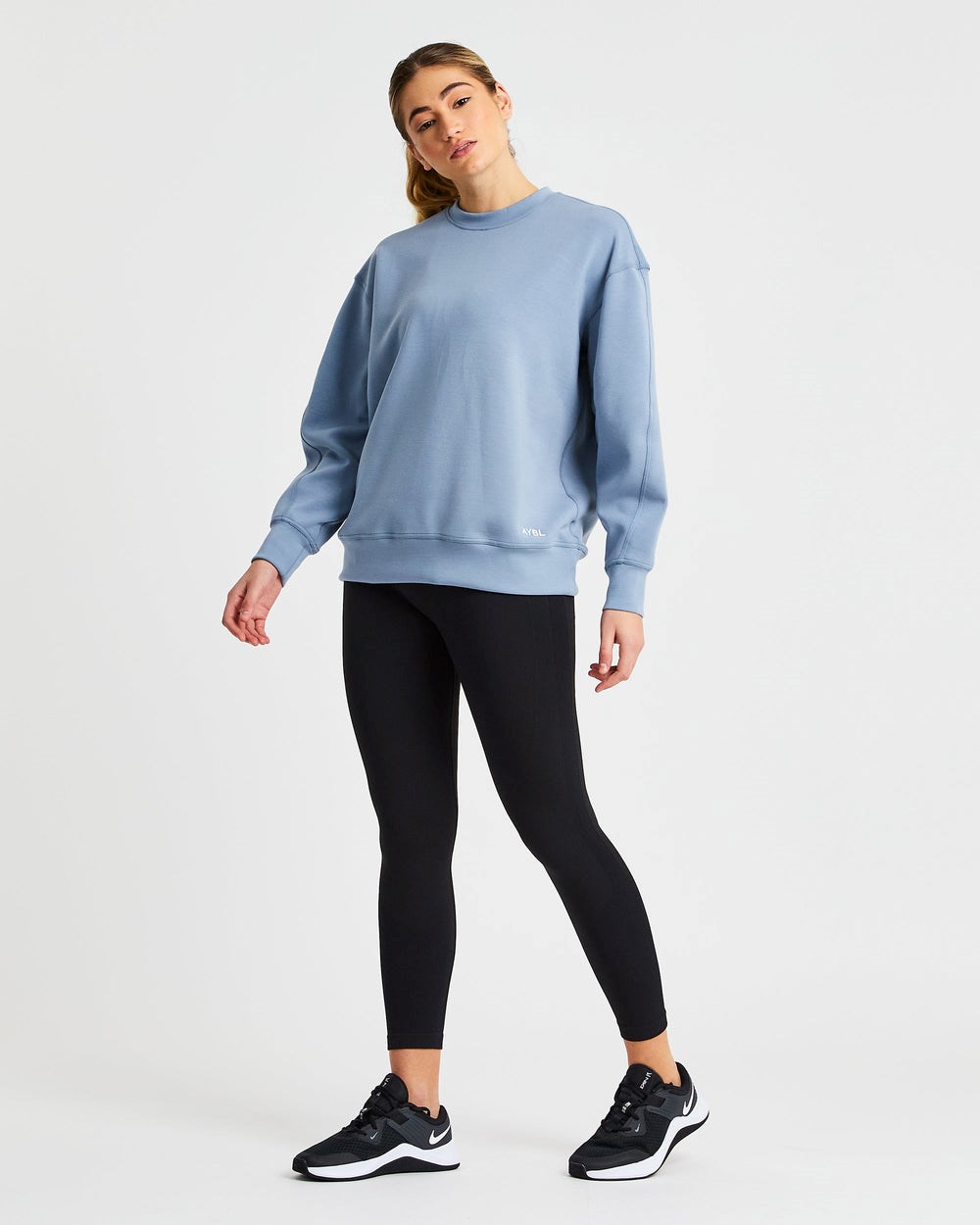 AYBL Oversized Jumper Azules | BHNJF2364