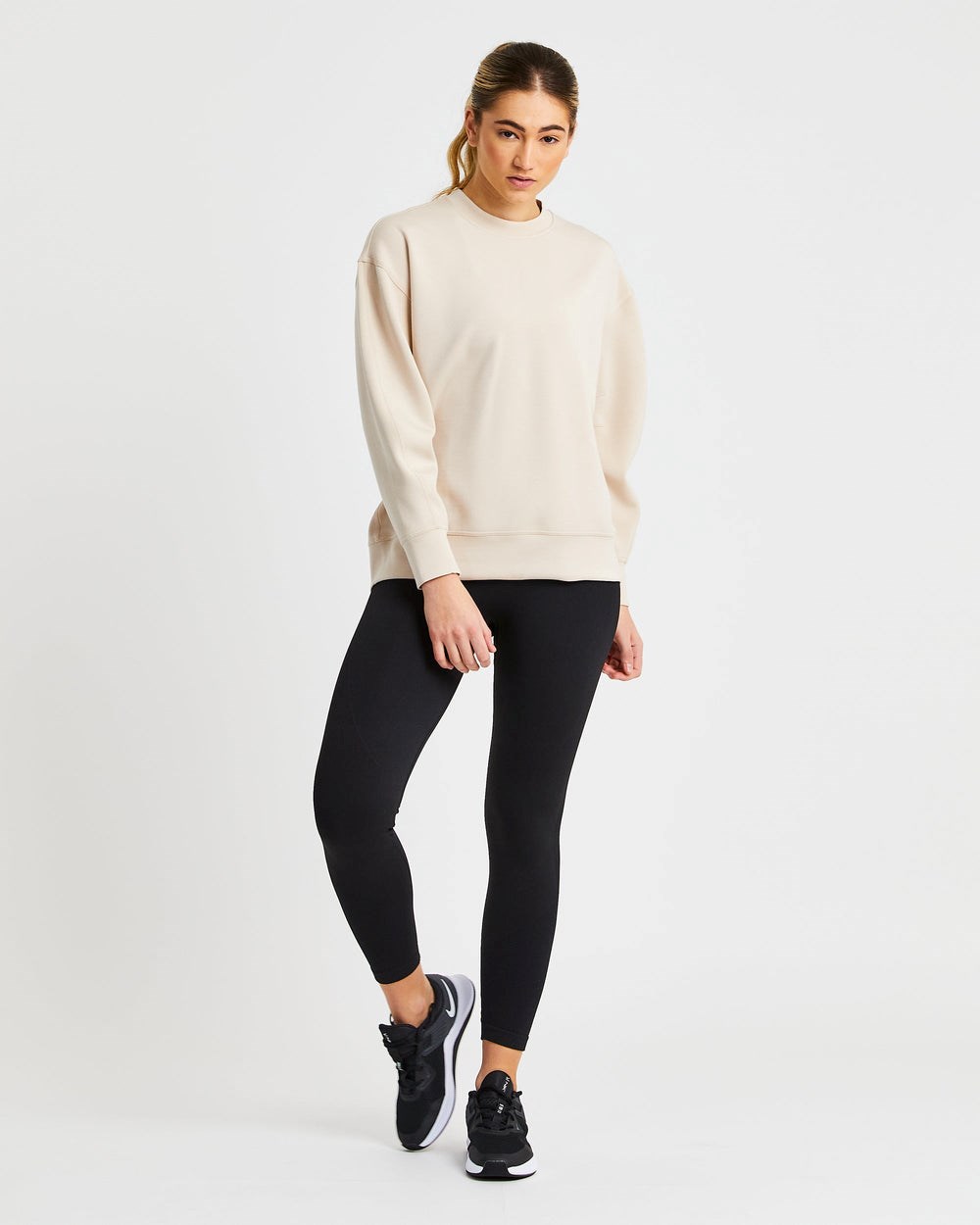 AYBL Oversized Jumper Creme | VXHCP4627