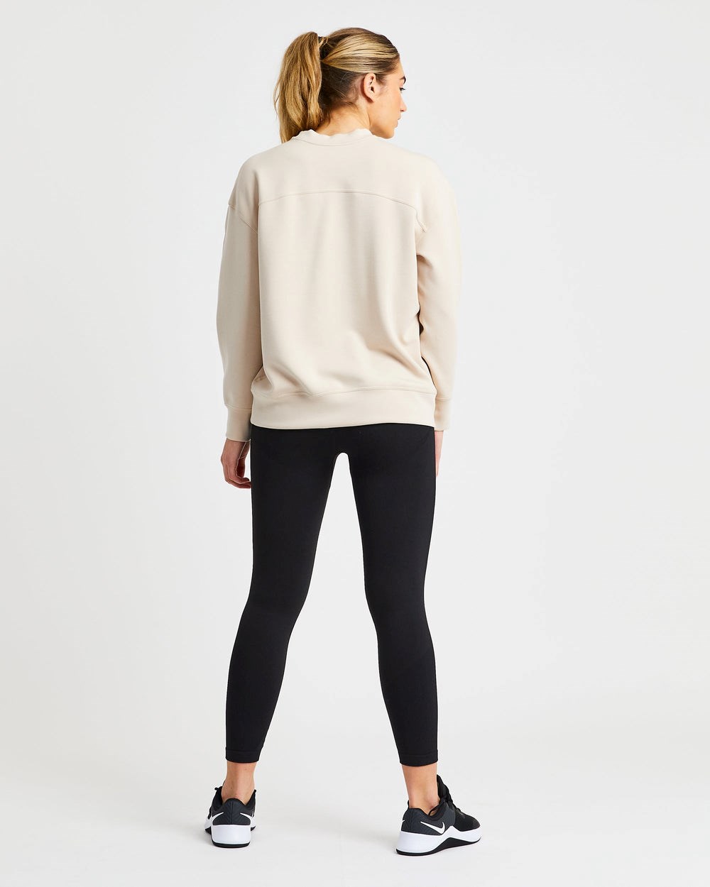 AYBL Oversized Jumper Creme | VXHCP4627