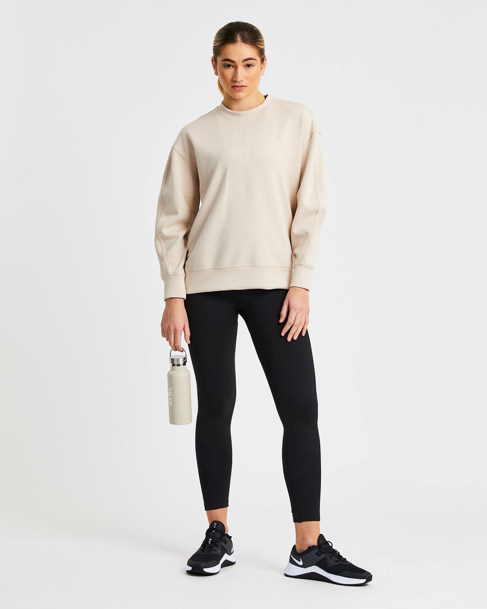 AYBL Oversized Jumper Creme | VXHCP4627