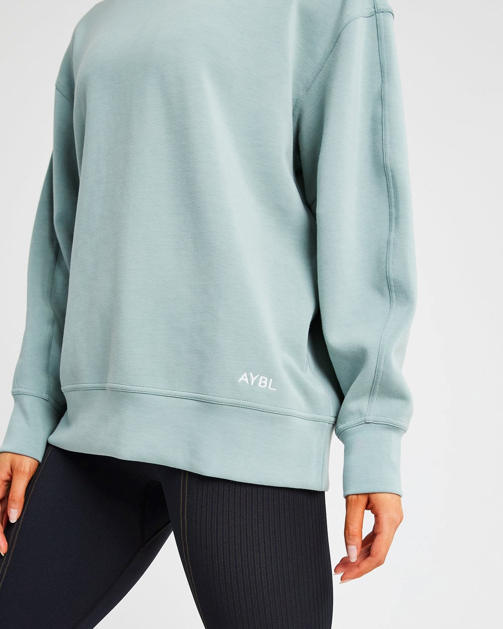 AYBL Oversized Jumper Verde | QJDTE7425