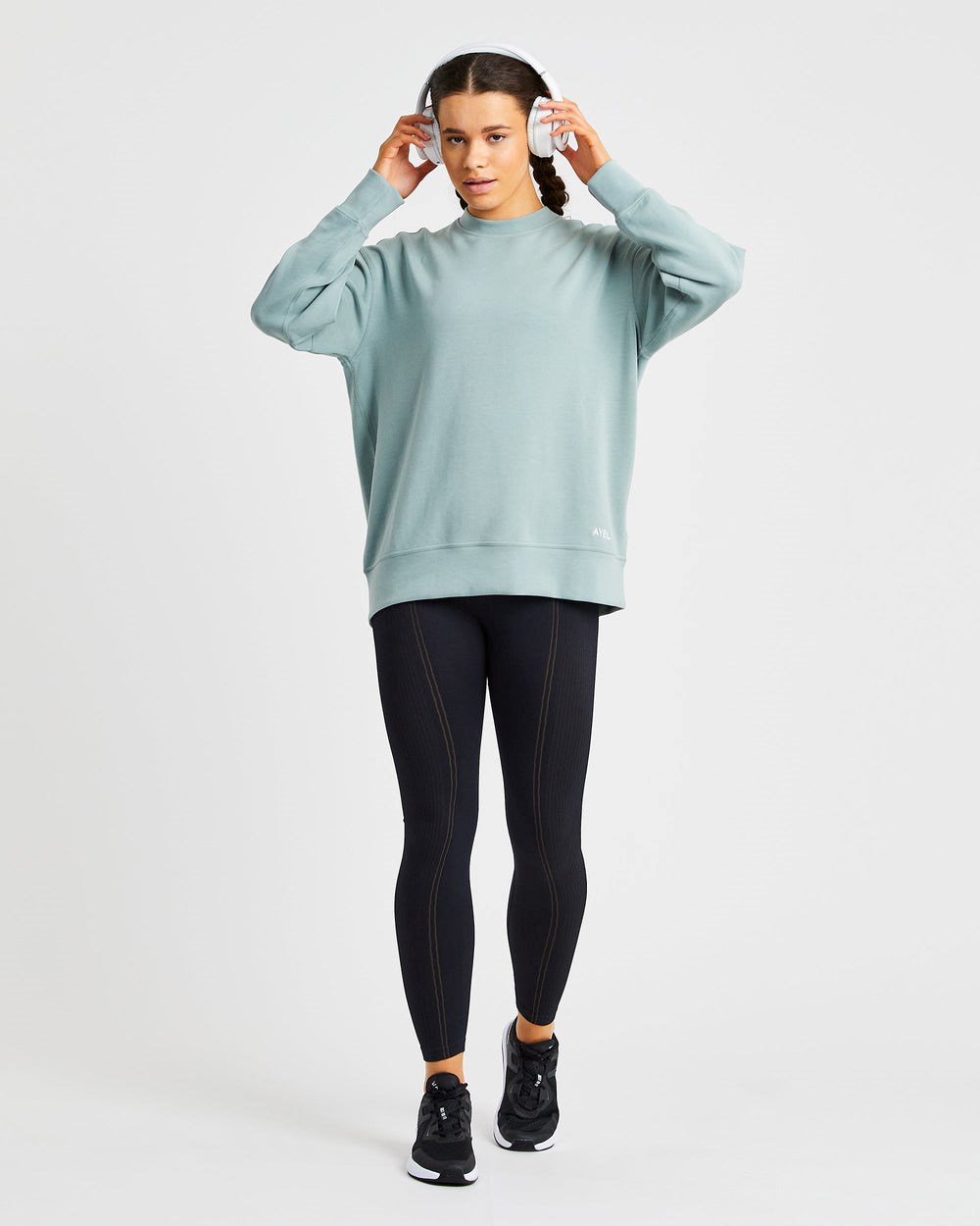 AYBL Oversized Jumper Verde | QJDTE7425