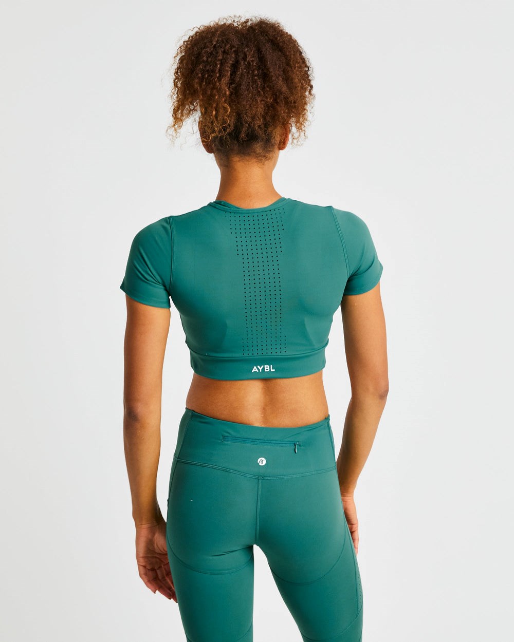 AYBL Pace Crop Top Verde Oscuro | RANDM4903