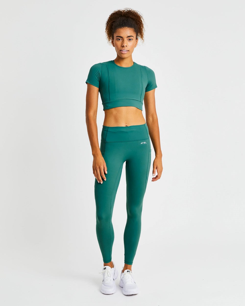 AYBL Pace Crop Top Verde Oscuro | RANDM4903