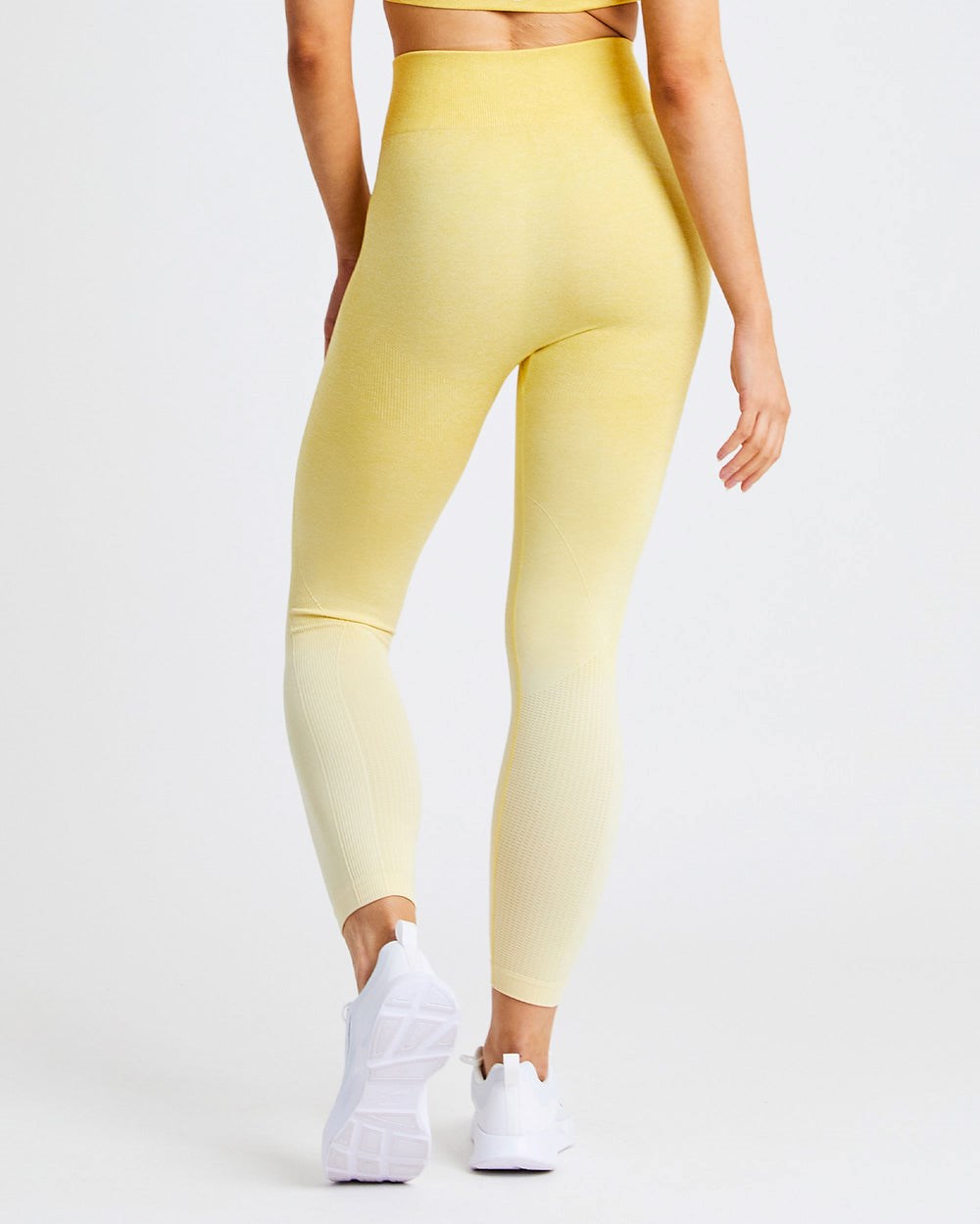 AYBL Pulse Ombré Seamless Leggings Amarillo | ZHTNC5036