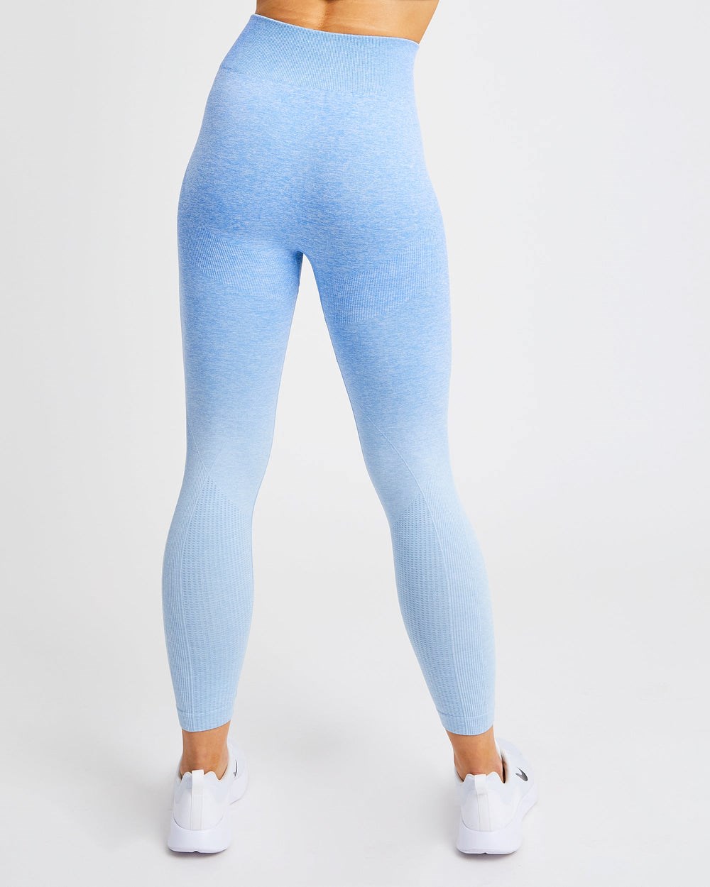 AYBL Pulse Ombré Seamless Leggings Azules | XOIZK8732