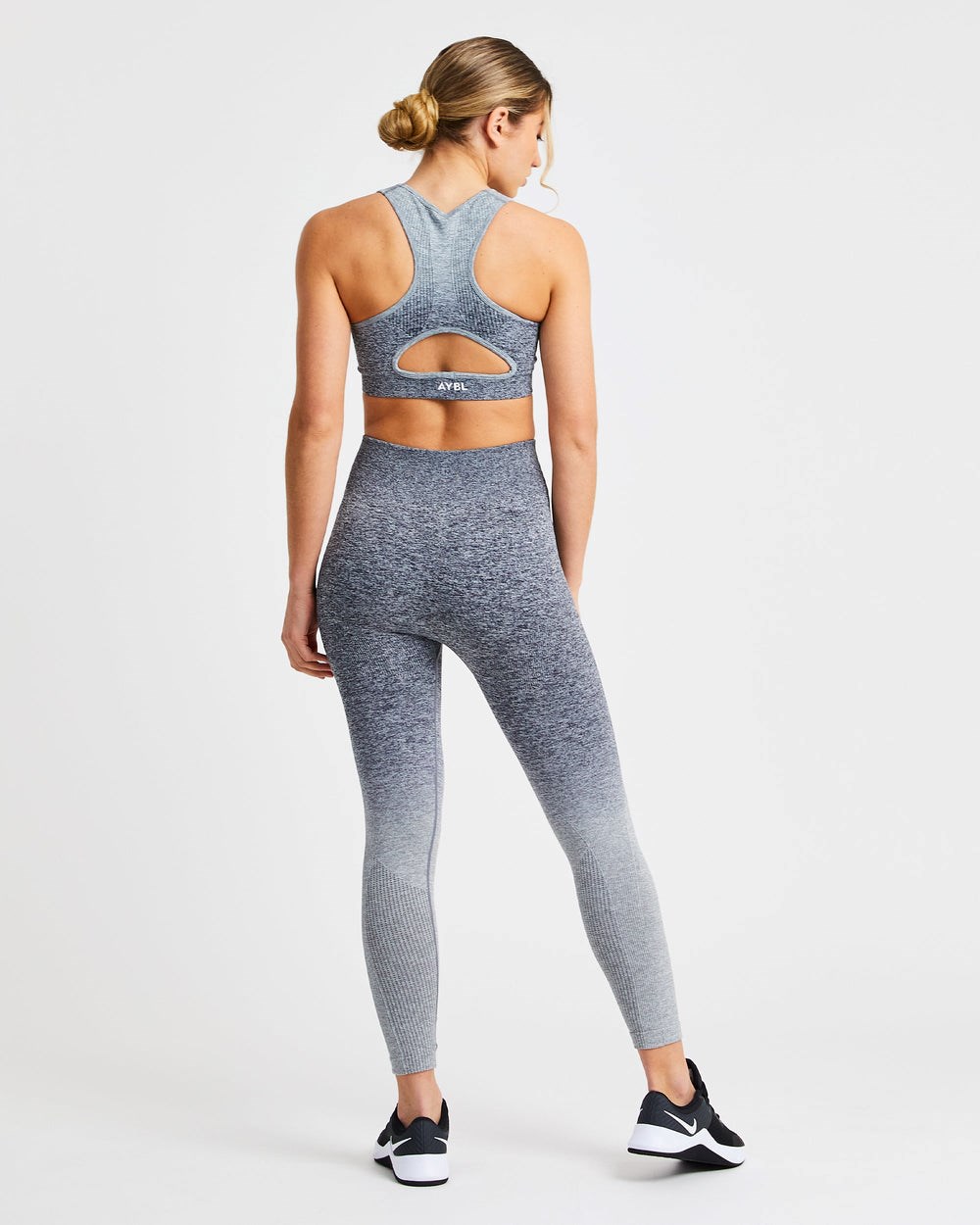 AYBL Pulse Ombré Seamless Leggings Gris | SQKGA3678