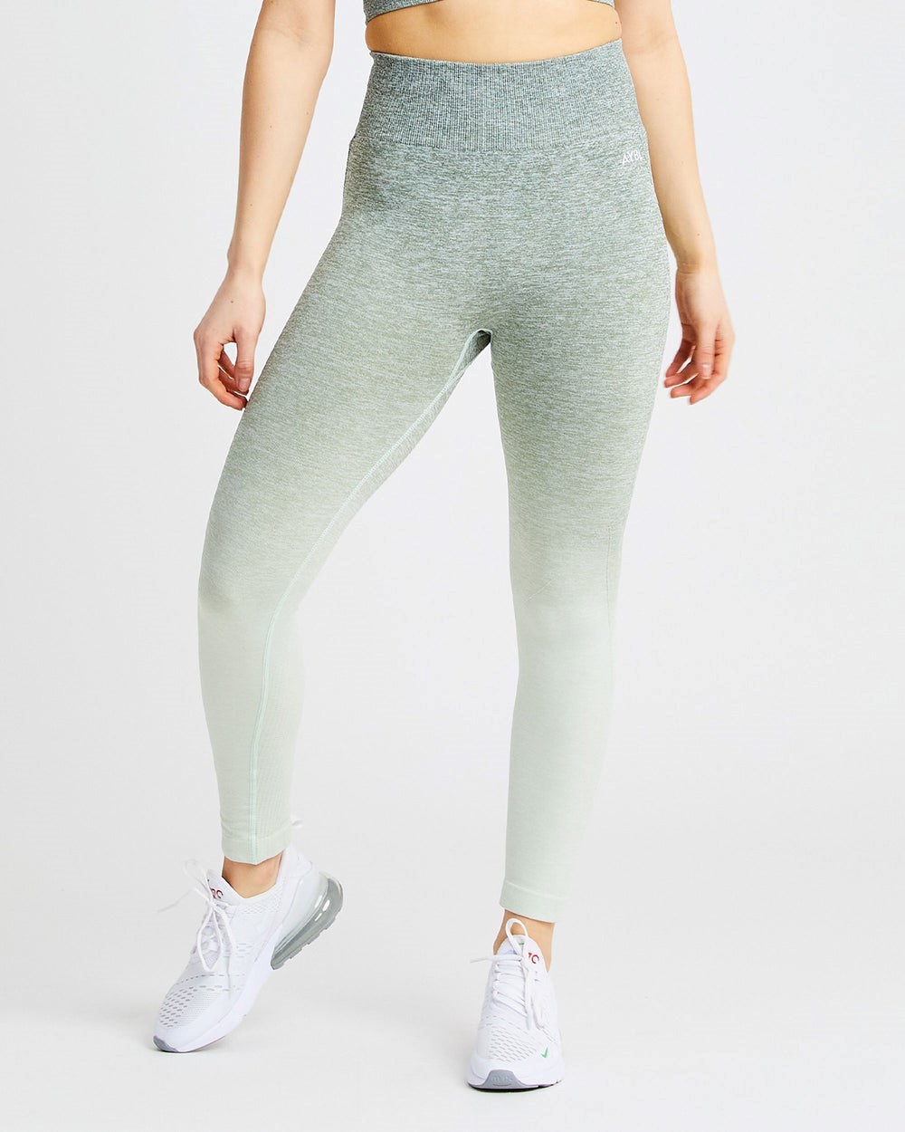 AYBL Pulse Ombré Seamless Leggings Kaki | TCWIN4932