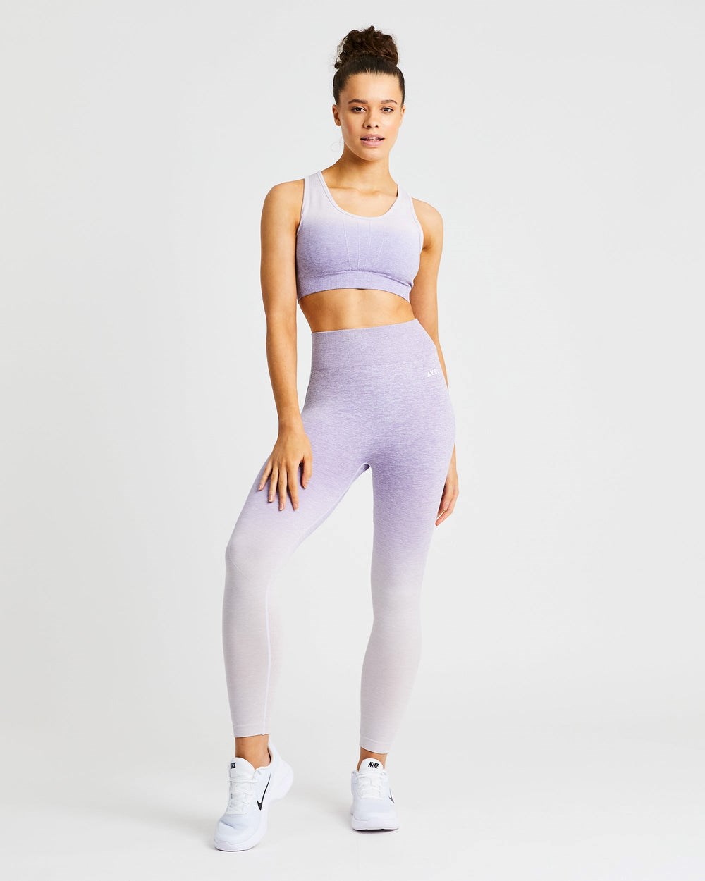 AYBL Pulse Ombré Seamless Sports Bra Lilac | OLGBY0329