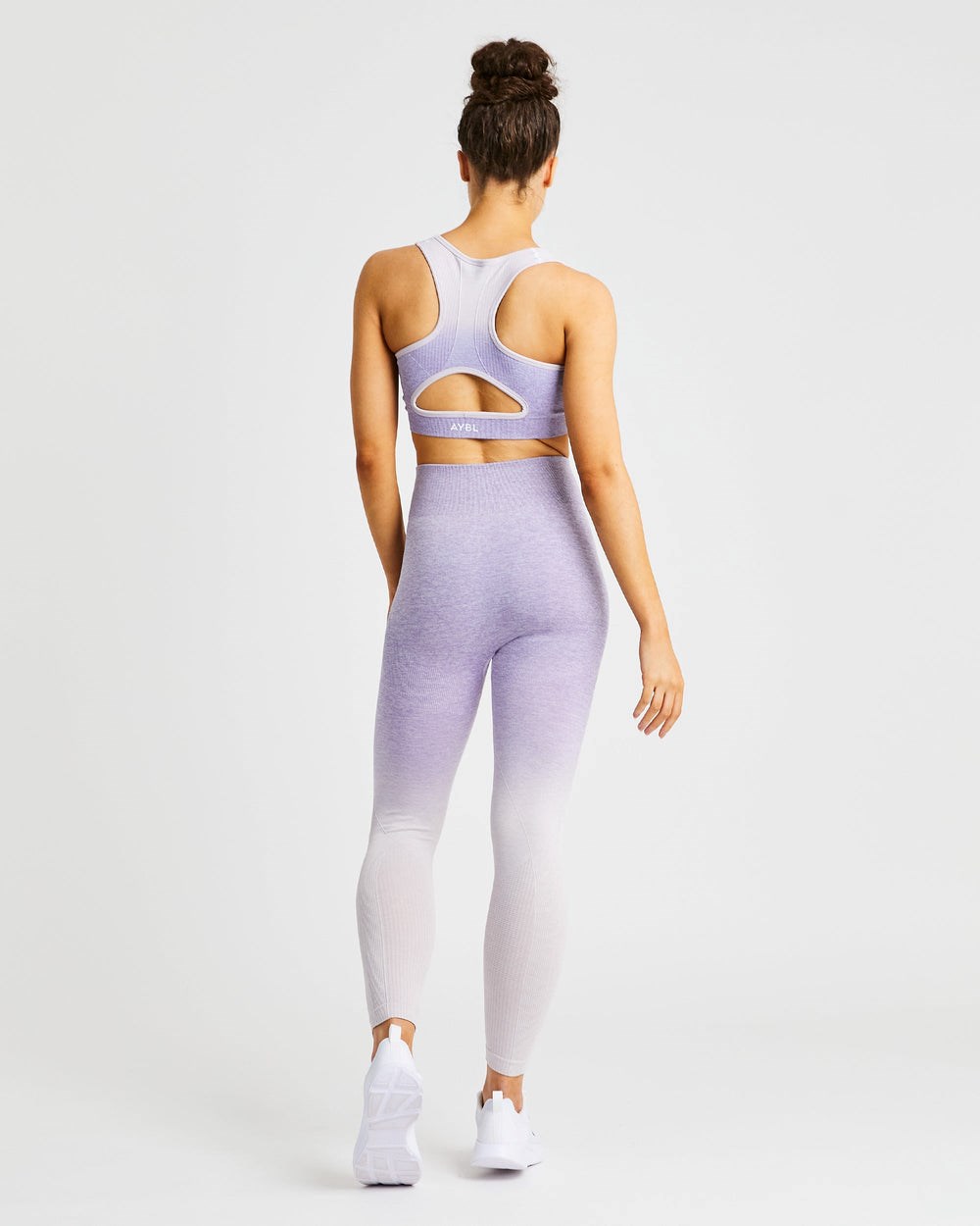 AYBL Pulse Ombré Seamless Sports Bra Lilac | OLGBY0329