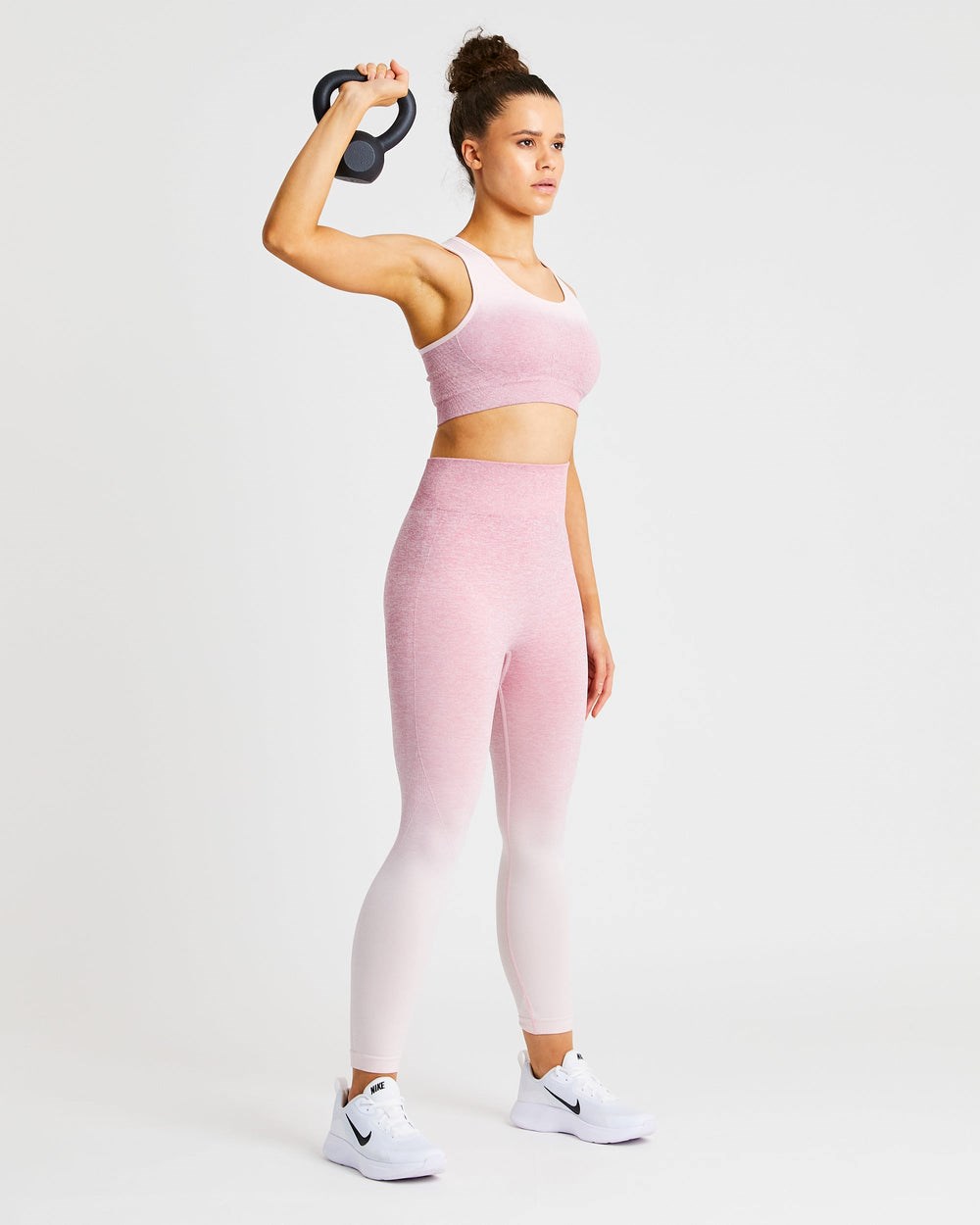 AYBL Pulse Ombré Seamless Sports Bra Rosas | OSUZT0697