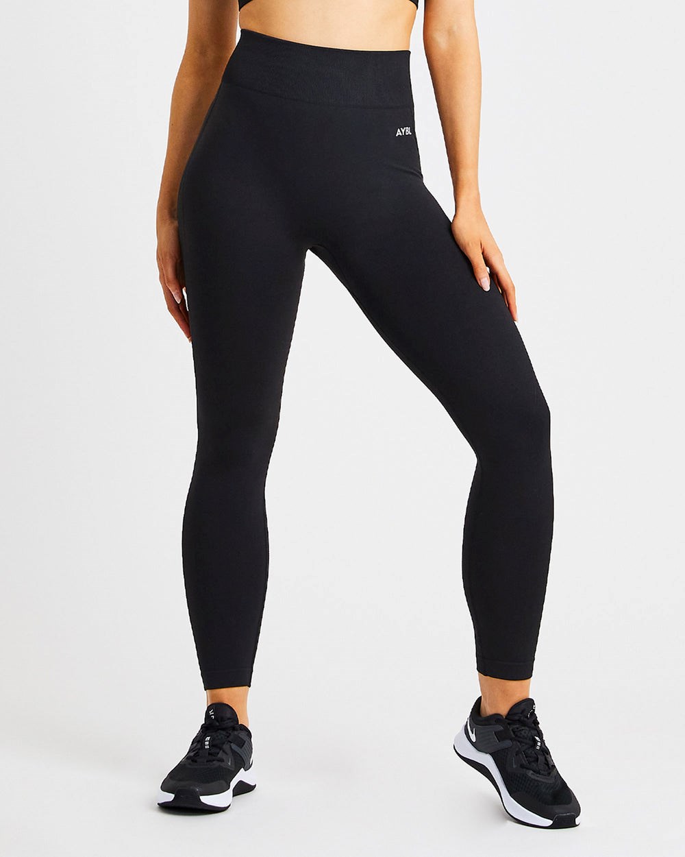 AYBL Pulse Seamless Leggings Negras | KHYJQ1237