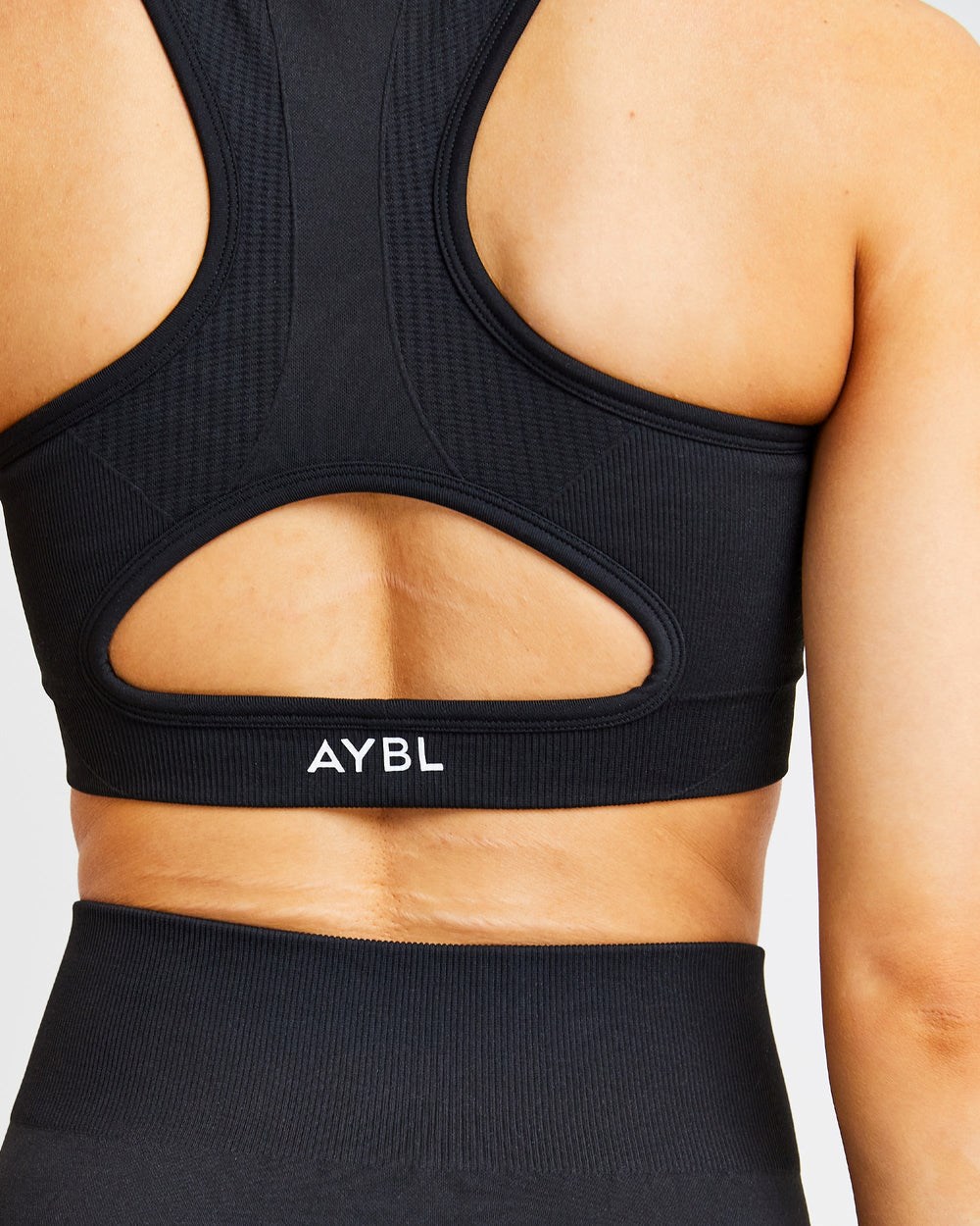 AYBL Pulse Seamless Sports Bra Negras | NWIOS9247