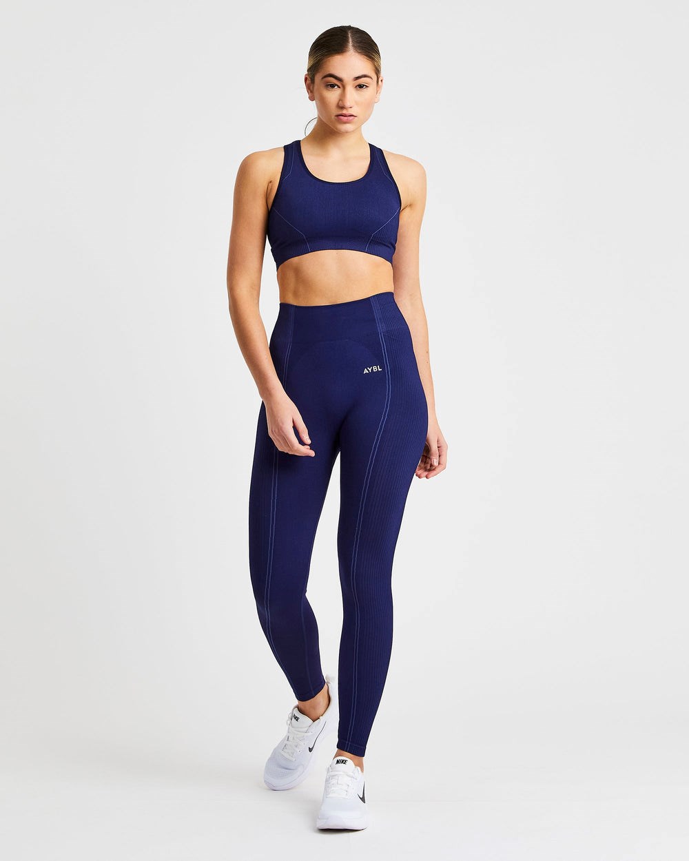 AYBL Reflex Seamless Leggings Azul Real Azules | MZPJQ7268