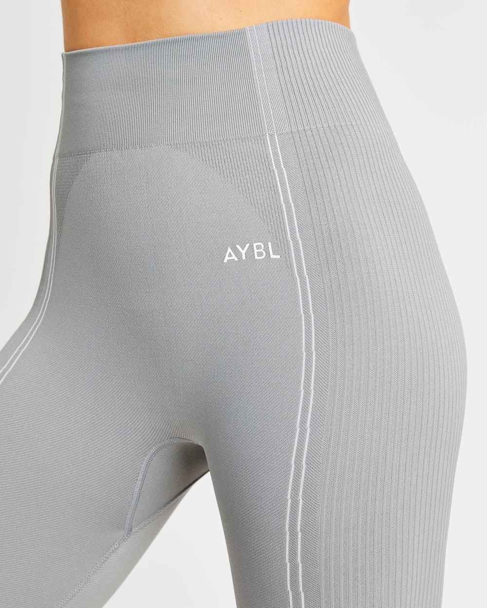 AYBL Reflex Seamless Leggings Gris | PWUKA0934