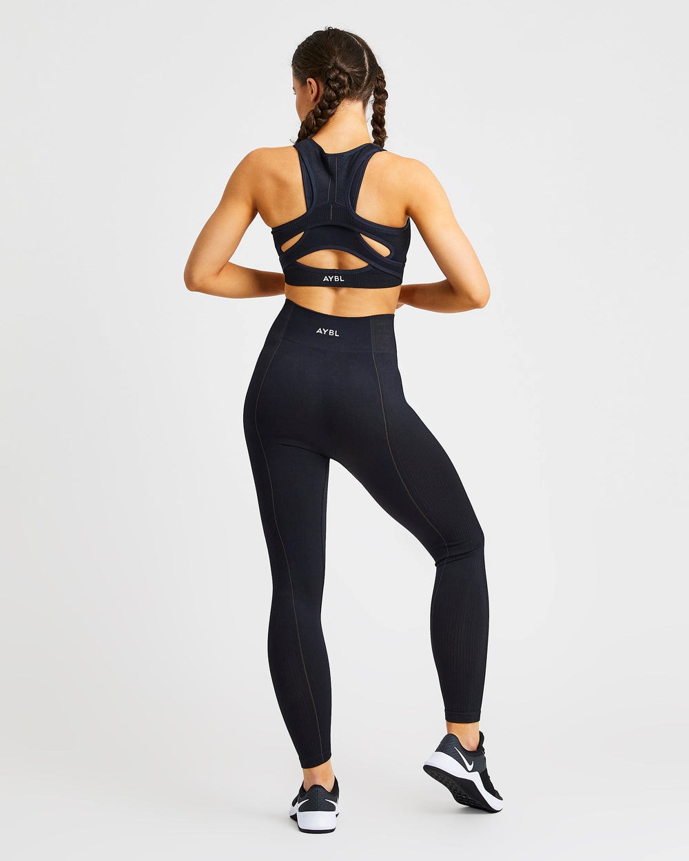 AYBL Reflex Seamless Leggings Negras | OUEXP4739