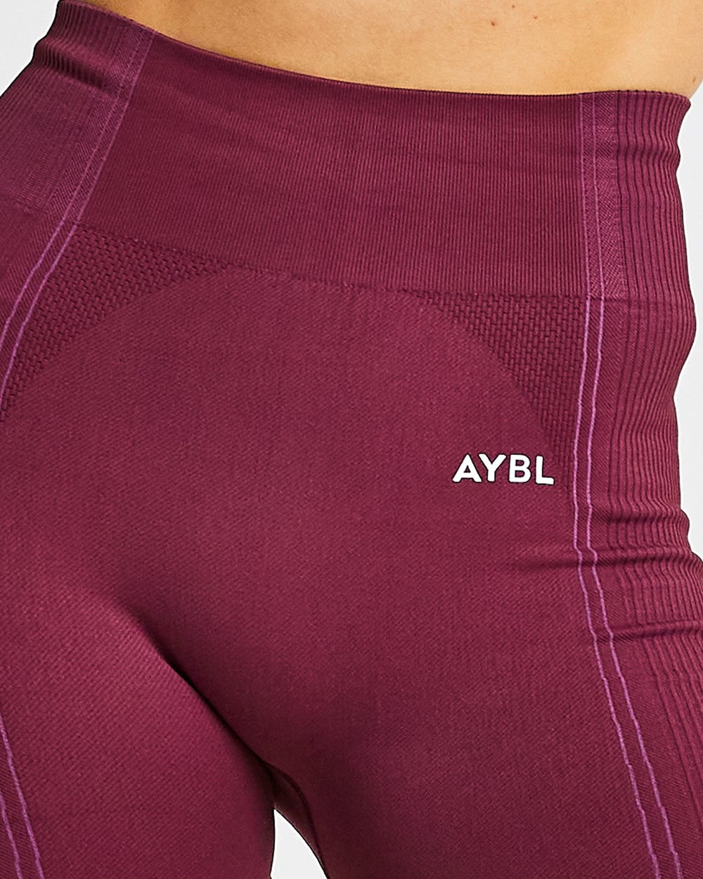 AYBL Reflex Seamless Leggings Plum | JMVDN9053