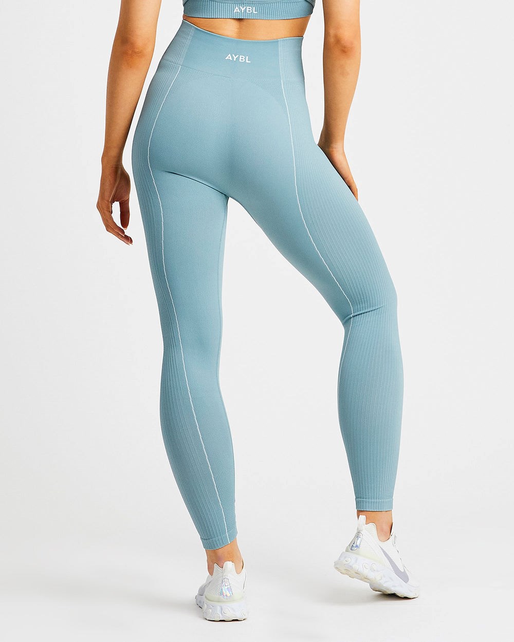 AYBL Reflex Seamless Leggings Teal | SJPGL3694