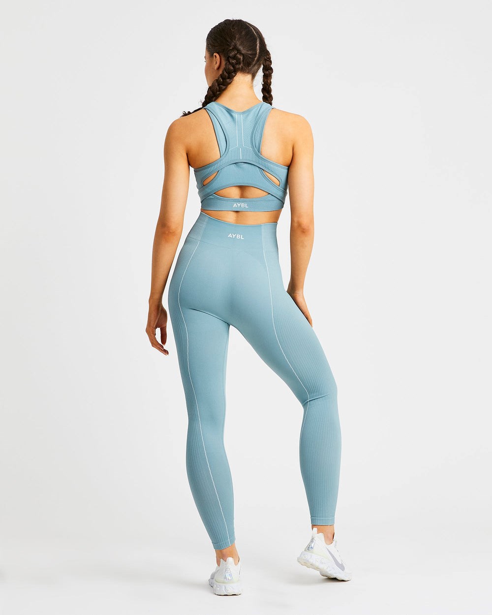 AYBL Reflex Seamless Leggings Teal | SJPGL3694