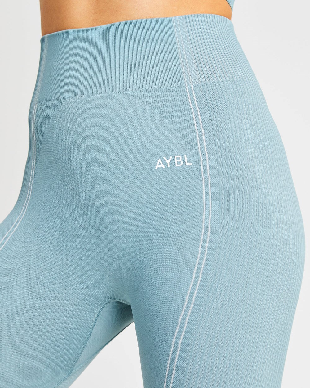 AYBL Reflex Seamless Leggings Teal | SJPGL3694