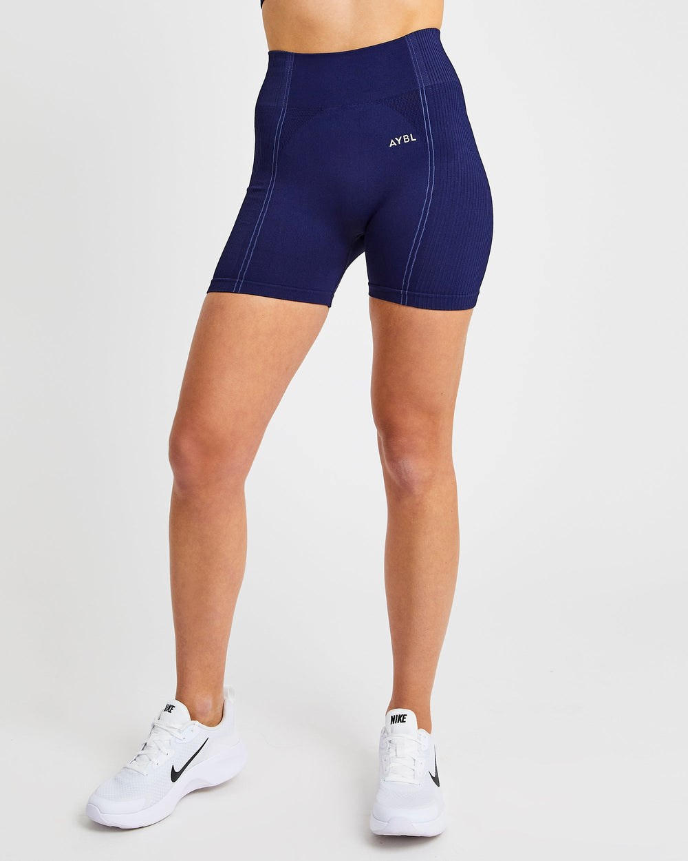 AYBL Reflex Seamless Shorts Azul Real Azules | POWKG6378