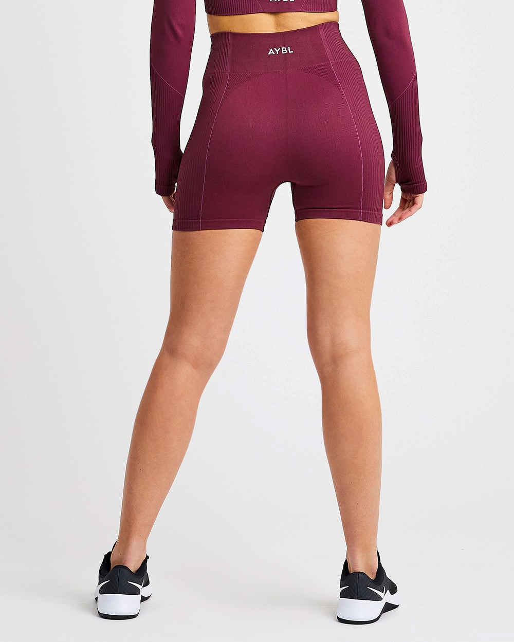 AYBL Reflex Seamless Shorts Plum | QZNAW0346