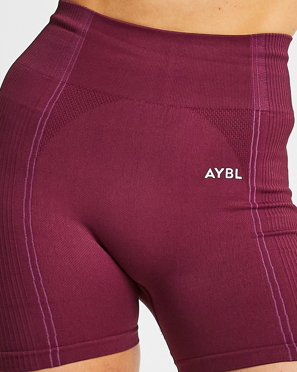 AYBL Reflex Seamless Shorts Plum | QZNAW0346