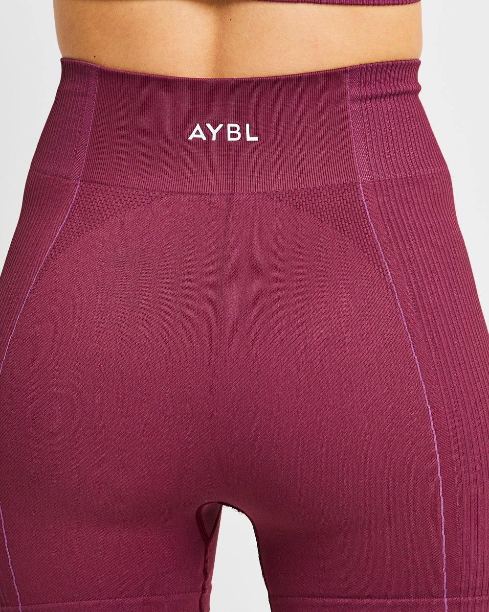 AYBL Reflex Seamless Shorts Plum | QZNAW0346