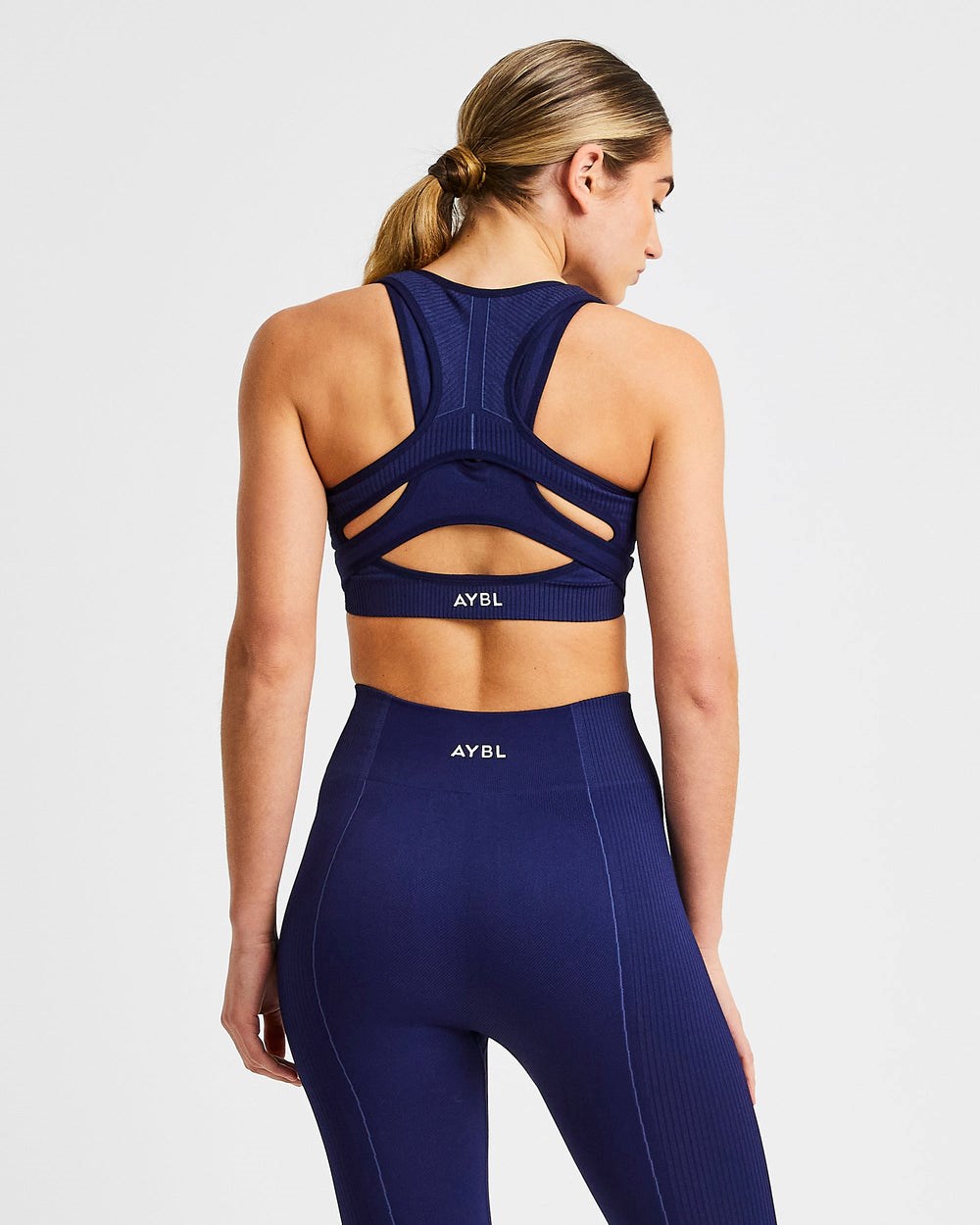 AYBL Reflex Seamless Sports Bra Azul Real Azules | LWYDG4036