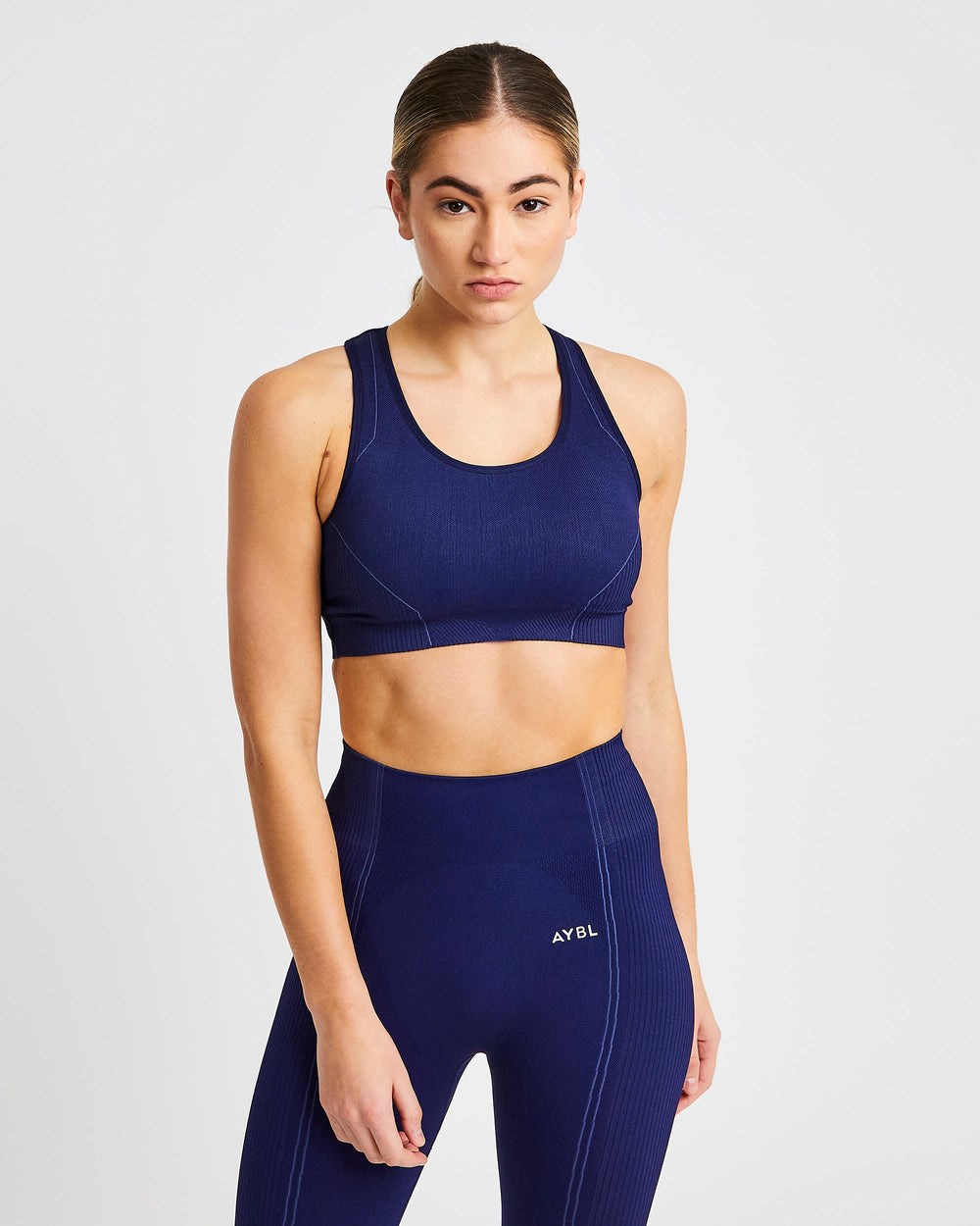 AYBL Reflex Seamless Sports Bra Azul Real Azules | LWYDG4036