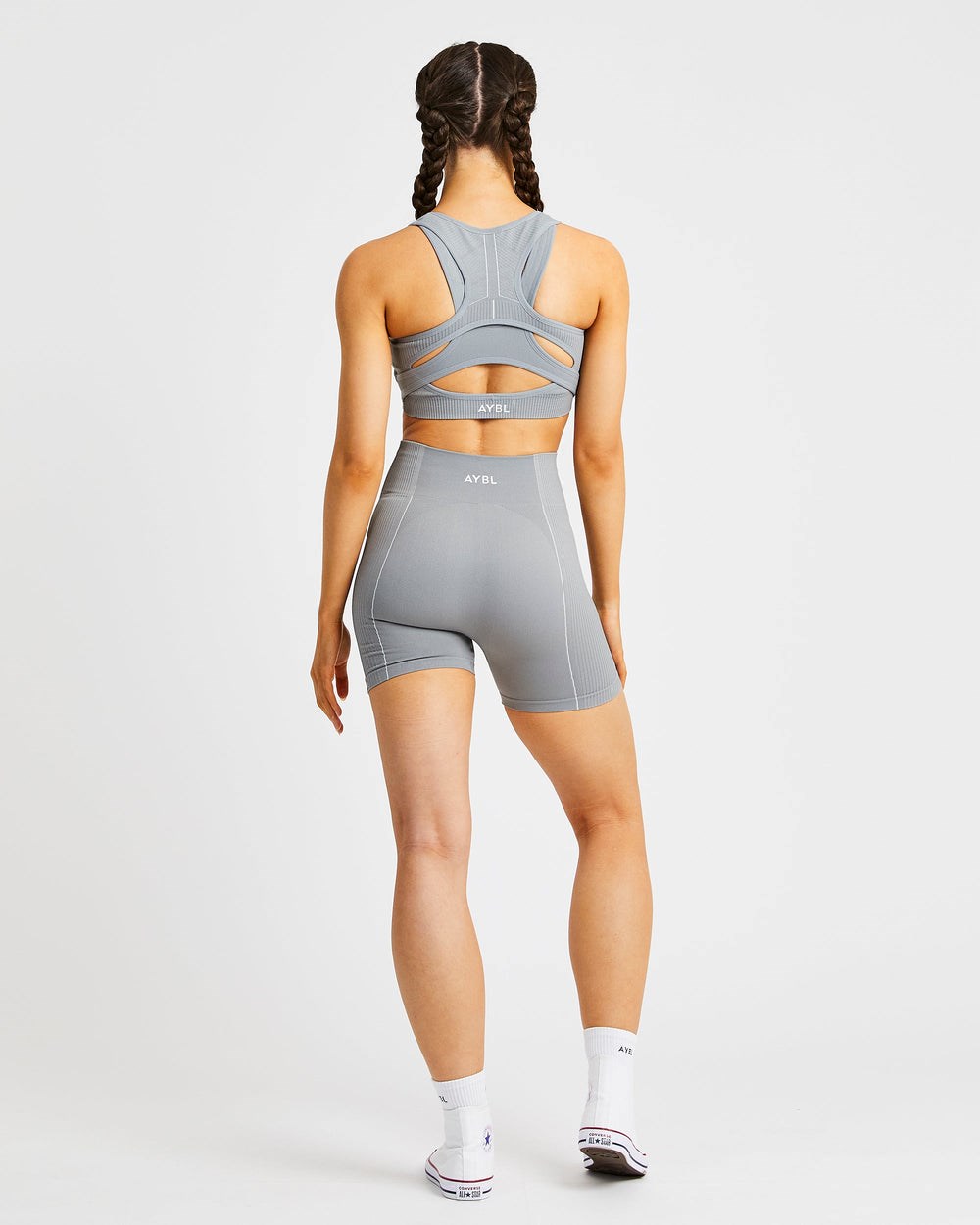 AYBL Reflex Seamless Sports Bra Gris | DFLPT8150