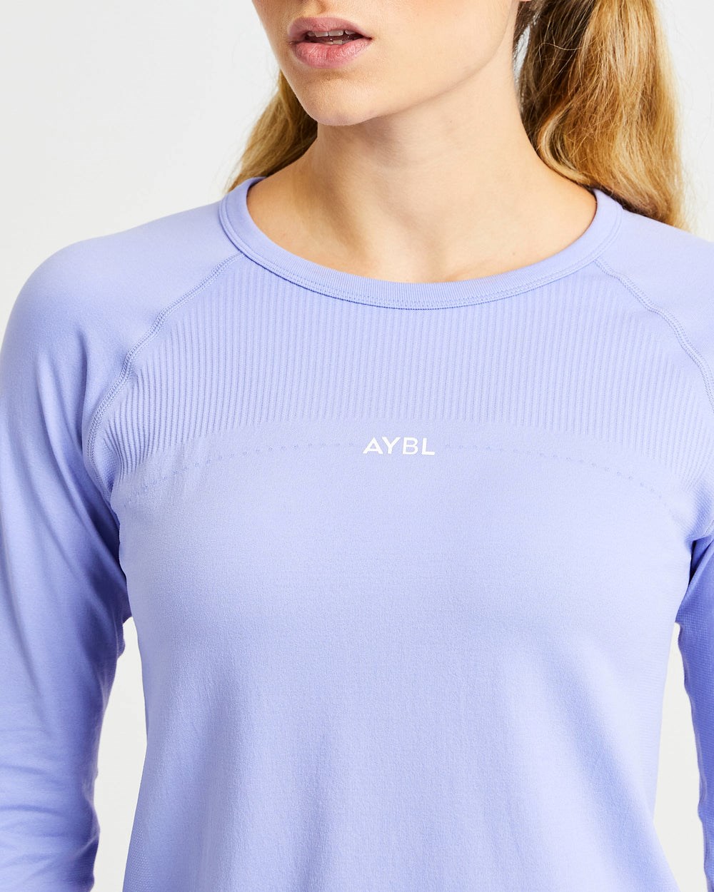 AYBL Reform Seamless Long Sleeve T Shirt Moradas | BRPEK1036