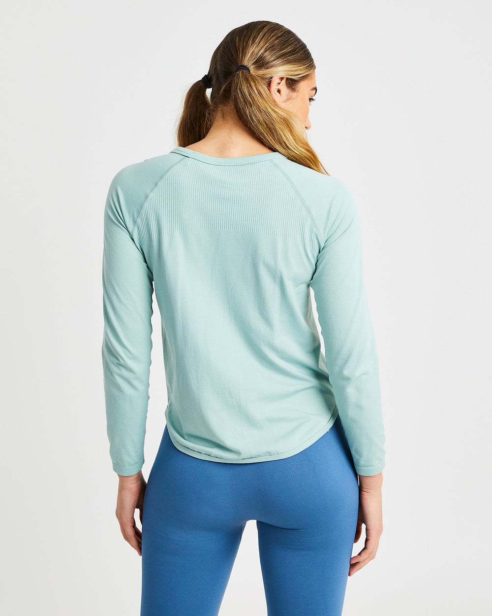 AYBL Reform Seamless Long Sleeve T Shirt Verde | QGELM0568