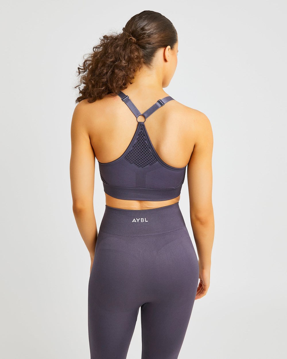 AYBL Reform Seamless Sports Bra Charcoal | DRPBG9547