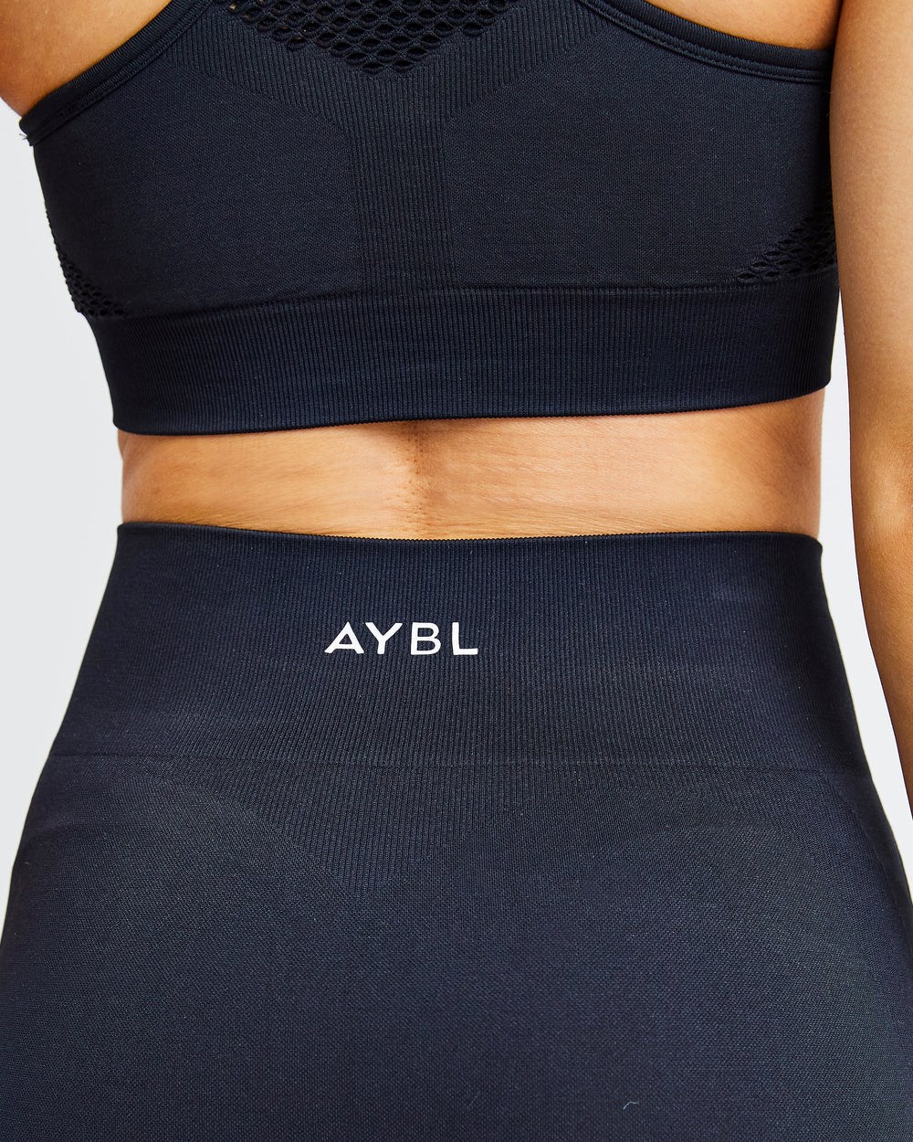 AYBL Reform Seamless Sports Bra Negras | NBWOK8301